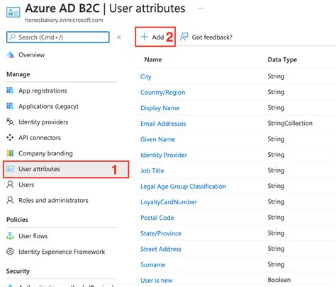 Lets define/update the app. . Azure b2c update custom attributes